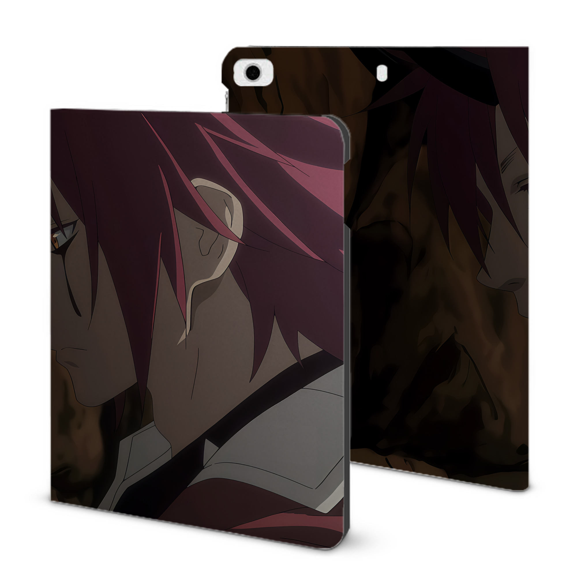 （画像用） 転スラ Regarding Reincarnated to Slime IPad ケース ブック型 PUレザー TPU 耐衝撃 軽量 薄型 ペン収納なし 全面保護 IPad 各モデル対応